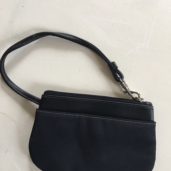 Black mini wristlet - Picture 2 of 3